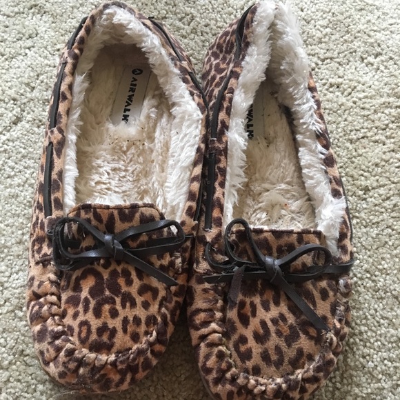 cheetah print moccasins